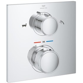 Resim Grohe Grohe Allure Termostatik Ankastre Banyo/Duş Bataryası - 19446002 