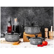 Resim Taç Ultra Granit 3'lü Güveç Seti TAC-3410 
