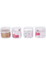 Resim Vaku Mlu Hava Almaz Saklama Kabı Seti Erzak Kabı 12 Adet 700 Ml Çok Renkli 