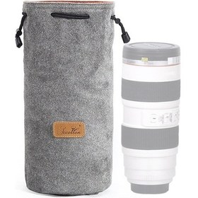 Resim Rogfer Sccotton Astar Darbeye Dayanıklı Dijital Koruma Taşınabilir Slr Lens Çantası Mikro Tek Kamera Çantası Yuvarlak Gri L Diğer Diğer 