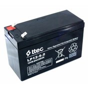 Resim Ttec 12Volt 9Amper Bakımsız Kuru Akü - 