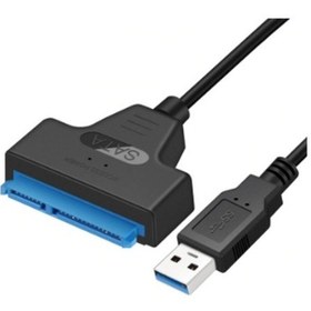 Resim Usb 3.0 2.5 Inç Sata Ssd Hdd Okuma Kablosu Hdd Ssd 22 Pin 