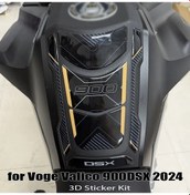 Resim Pazly Avio Blue 3d Epoxy Motosiklet Yakıt Tankı Kapağı Koruma Sticker Ds900dsx Ds900x 