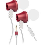 Resim Snopy Sn-J02 Thunderbird Mobil Telefon Uyumlu Taşıma Çantalı Kulak İçi Beyaz/Pembe Mikrofonlu Kulaklık 
