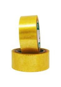 Resim Nuga 2 Li Şeffaf Koli Bandı 45 Mm * 100 Metre Akrilik (2 Adet) 