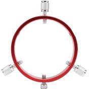 Resim Tenfowee Alüminyum Tekeği Gözlem Teleskopu Rehber Halkası 60-80mm Çaplı, 3 Adet M6 Vida İle Sabitlenir, Taşınabilir Ve Dayanıklı 