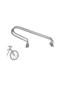 Resim Bisiklet Bağlama Demiri Bisiklet Park Etme Demiri Tekli Gri 