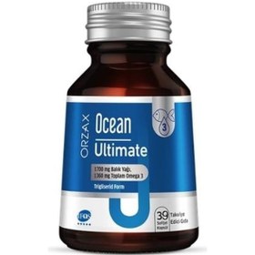 Resim Ocean Ultimate 1700 Mg Balık Yağı 39 Softjel Kapsül 