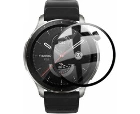 Resim Mi7a Amazfit Gtr 47MM Akıllı Saat Uyumlu 5d Tam Kaplama Nano Ekran Koruyucu 