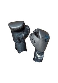 Resim Aksaspor Leon Blade Training Boks, Kick Boks Ve Muay Thai Eldiveni Gri 