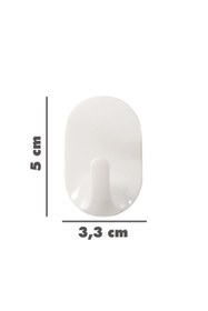 Resim Genel Markalar Plastik Iz Bırakmadan Sökülen Mutfak Banyo Havlu Bornoz Duvar Askısı 2'li Küçük 