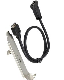 Resim Usb Type E To Type C Type E To Type C Çevirici Dönüştürücü Kablo 