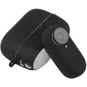 Resim Insta360 Go2 Spor Kamerası İçin 2 Adet/takım Koruyucu Kapak + Şarj Kutusu Silikon Kaymaz Kol - Siyah 