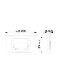 Resim Visam Prestij Mat Krom Kumanda Paneli 