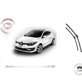 Resim Megane 3 Silecek Seti Araca Özel Aparat 