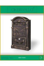 Resim Akbrella Döküm Posta Kutusu 