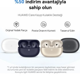 Resim HUAWEI Freebuds Pro 5 Mavi TWS Kulak İçi Bluetooth Kulaklık, Çift Sürücülü Yapay Zeka Gürültü Engelleme 