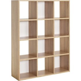Resim Vera 12 Bölmeli Kitaplık-sonoma 91x121x30 Cm Gxyxd 