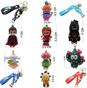 Resim Artworkanatolia Karışık 3d Anahtarlık 12 Adet 