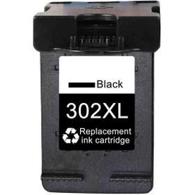 Resim Hp 302xl-f6u68ae Siyah Uyumlu, Kartuş Yüksek Kapasiteli Great Toner 