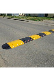 Resim İleri Trafik EKO Oval Hız Kesici, Plastik Yol Kasisi Set - 8 Metre 