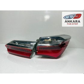 Resim Toyota Corolla 2016 - 2018 Stop Lambası Sağ İç Ve Dış Takım Ledli Tip 2 Stop 
