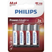 Resim Philips Power Alkaline Aa Kalem Pil 4 Adet 