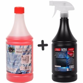 Resim Genel Markalar Oto Kalorifer Ve Petek Temizleme Ilacı (solventli) 1 Lt & Yağmur Suyu Kaydırıcı,hızlı Cila 1 Lt 