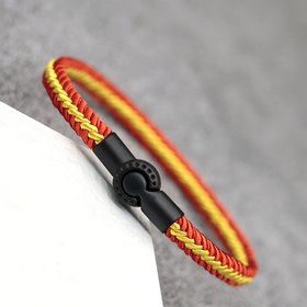 Resim 1 Retro Renkli Örgülü Manyetik Tokalı Bilezik - Çiftler için En İyi Arkadaşlık Takısı Hediyesi 