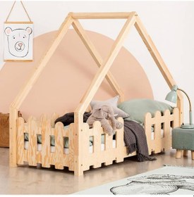 Resim Markaawm Markaawm Montessori Yatak Doğal Çam Çocuk Ve Bebek Karyolası Tale 