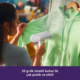 Resim Buharlı Dikey Ütü ve Düzleştirici STH3020/10, Kolay Kullanım ve Pratik Sonuçlar 