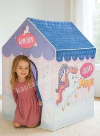 Resim Unicorn Büyük Boy Oyun Çadırı 