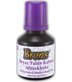 Resim Mor Yazı Tahta Kalem Mürekkebi 30 ml 1 Adet Brons Tahta Kalemi Mürekkebi 1 Adet 
