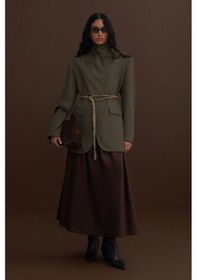 Resim Mathilda Store Kadın Haki Limited Edition Oversize Blazer Ceket Haki 