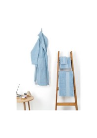 Resim Soley Minerva %100 Pamuklu 2'Li El - Yüz Havlusu Seti Mavi 50 x 90 Mavi 