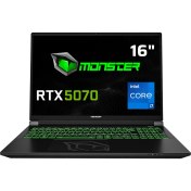 Resim Monster Tulpar T6 V3.4.3 Intel Core i7 13700HX 16 GB RAM 500 GB SSD RTX 5070 Windows 11 Home 16" FHD+ 165 Hz Oyun Bilgisayarı 