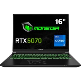 Resim Monster Tulpar T6 V3.4.3 Intel Core i7 13700HX 16 GB RAM 500 GB SSD RTX 5070 Windows 11 Home 16" FHD+ 165 Hz Oyun Bilgisayarı 