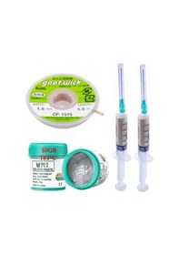 Resim Bst Krem Lehim 183 C Noclean Sn63/pb37 50g Lehim Toplama Cp-1515 Emme Teli 1,5mm 4lü Set 