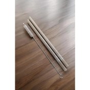 Resim Adet Cam Pipet ve 1 Adet Temizleme Fırçası - 20 cm 