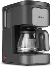 Resim Karaca Just Coffee Aroma 2 in 1 Filtre Kahve Makinesi Space Gray 