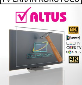 Resim TVSAFENOW Altus 88'' Inç 223 Ekran Televizyonlar Için Uyumlu Tv Ekran Koruyucu 