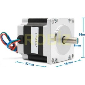 Resim 57HS5630 Nema 23 Step Motor 1.1Nm 