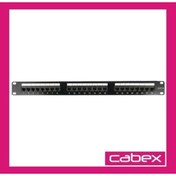 Resim cabex Cabex 24 Port Patch Panel Cat6 Utp 19" 1u 