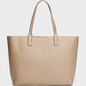 Resim Tommy Hilfiger Kadın El Ve Çapraz Çanta Aw0aw17449afe Bej 