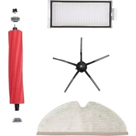 Resim Roborge Roborock Q7 Max + Robot Süpürge Uyumlu 4'lü Yedek Parça Seti 