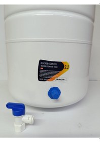 Resim 2,2 Galon Reverse Osmosis Su Arıtma Tankı 8 Litre 1 