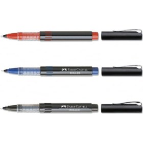 Resim Faber Castell Needle Point Roller Kalem 0.5 Mavi 