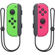 Resim Nintendo Switch Joy-con Controller Ikili Yeşil Ve Pembe 