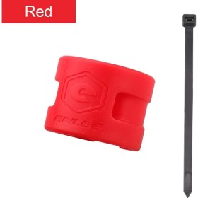 Resim Pengfu Shop Kırmızı Stil Bisiklet Zinciri Koruyucu Anti-Çarpışma Bisiklet Iskeleti Zincir Koruma Kapağı Kauçuk Koruma Halkası Mtb Koruyucu Donanım Aksesuarları (Yurt Dışından) 