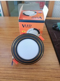 Resim Siyaha Gold Çizgili 6w Led Spot 4000k 4000K 